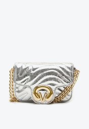 Bolsa Tiracolo Prata Vicenza Lily Pequena