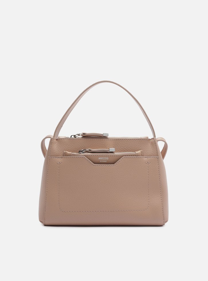 Bolsa Tote Nude Média Metais