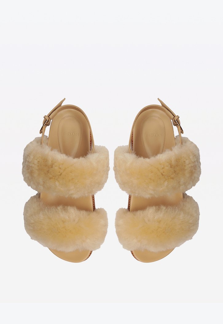 Sport Sandal Shearling Nude