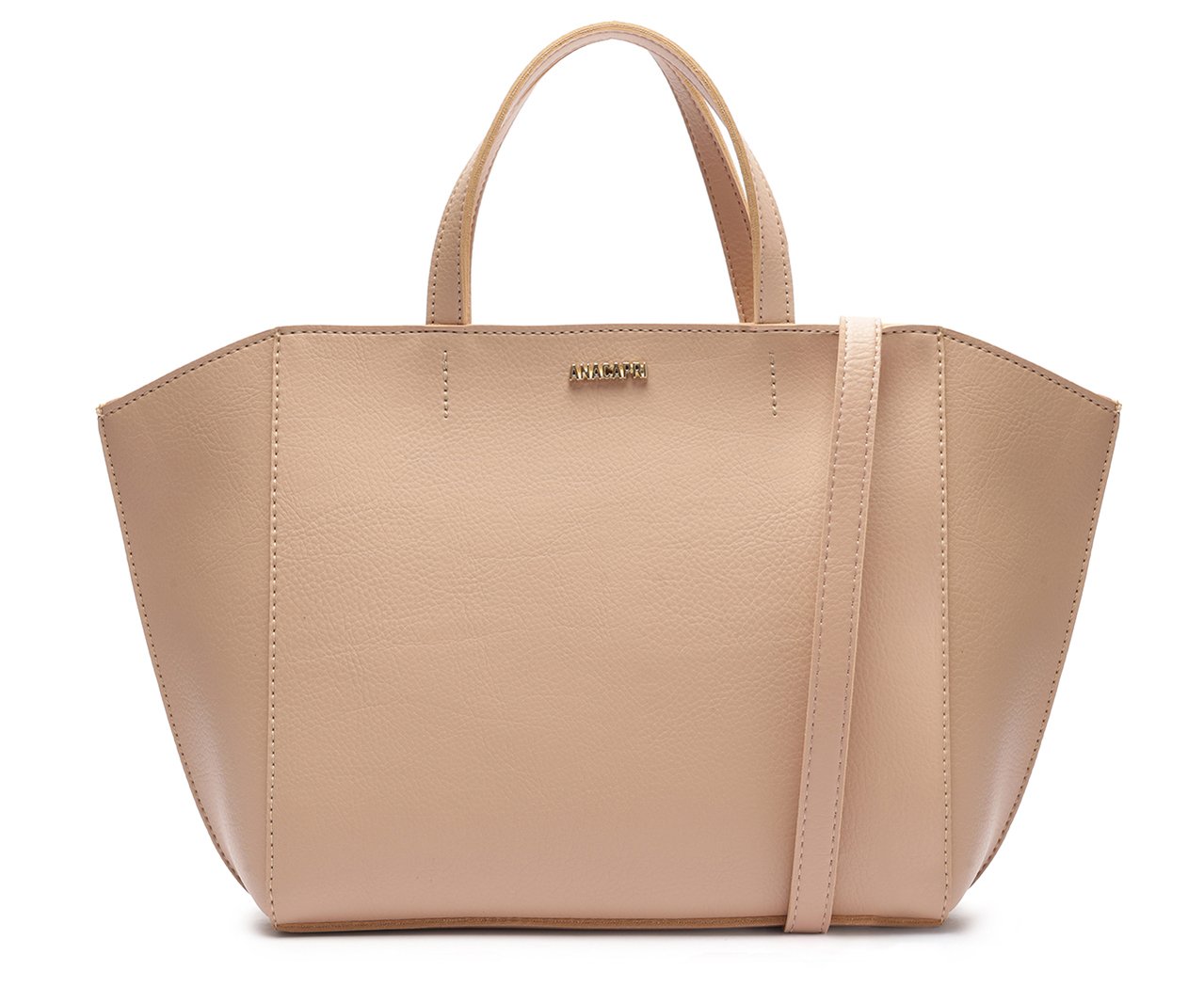 Bolsa Tote Grande Tunisia Bege | ZZ MALL