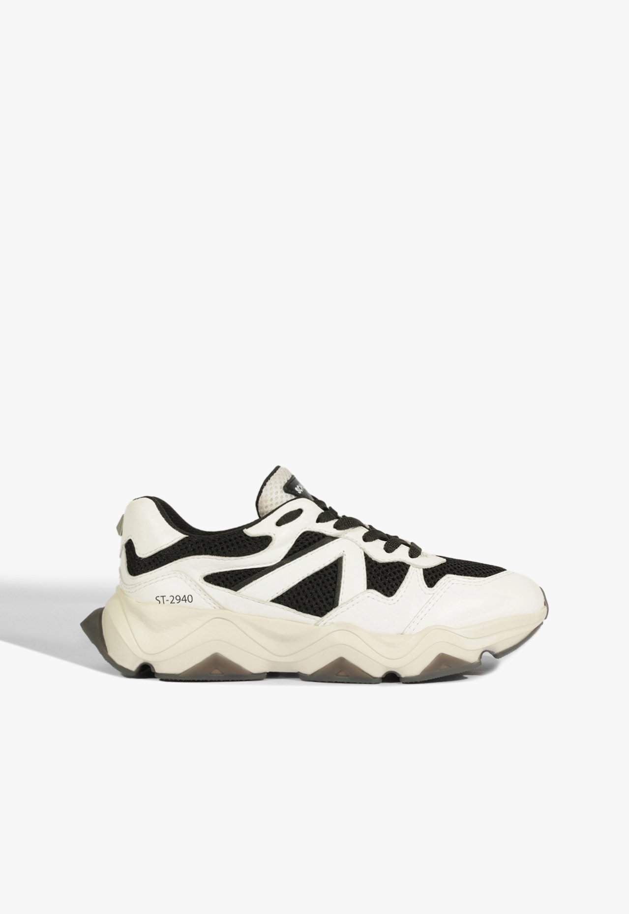 Tênis ST 2940 Branco e Preto | ZZ MALL