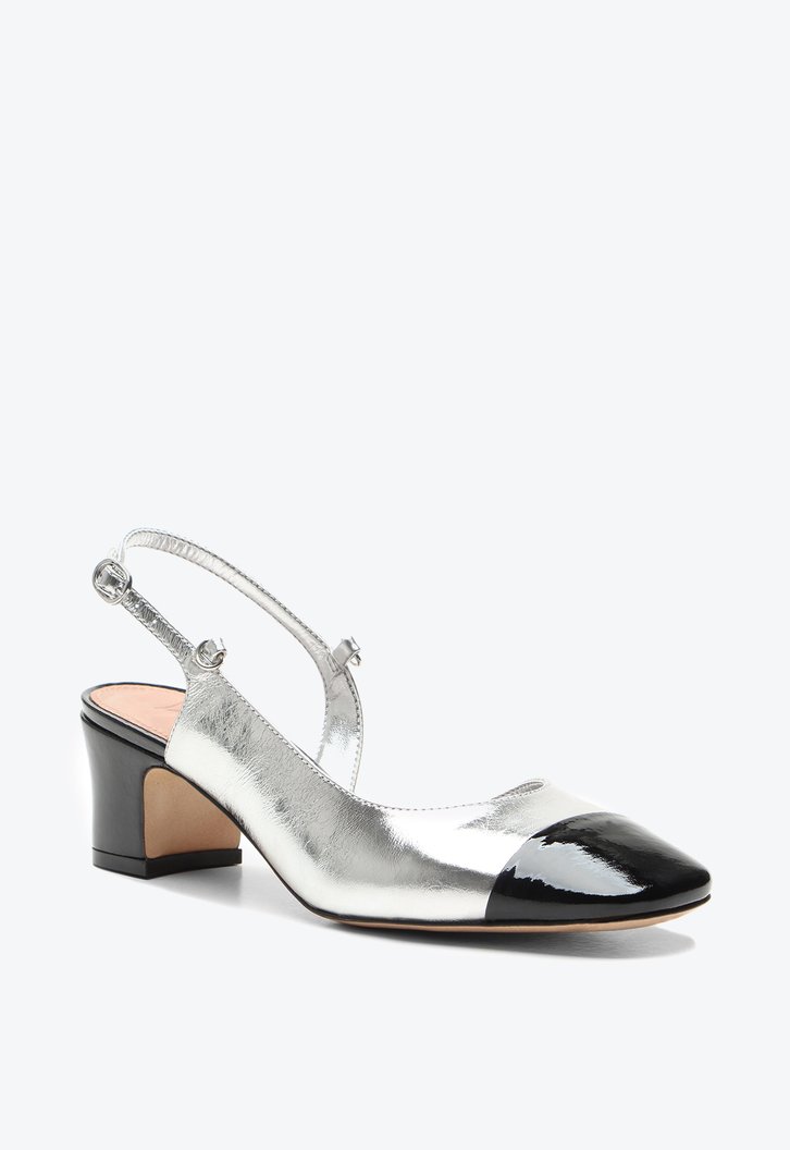 Slingback Prata Vicenza Lua