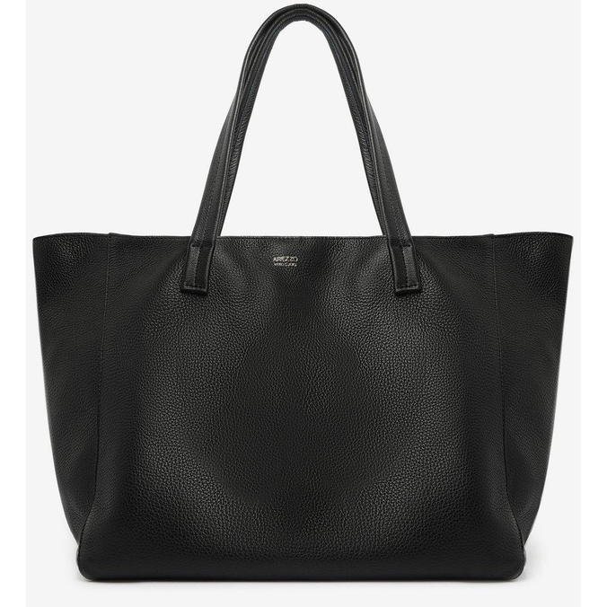 Arezzo bolsa preta clearance