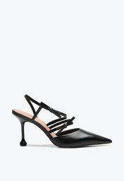Slingback Preto Vicenza Maddy