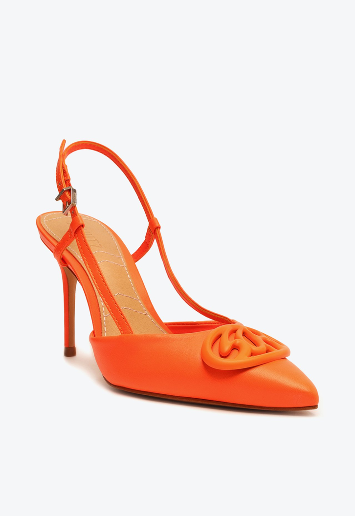 Sapato Scarpin Patricia Pump Laranja