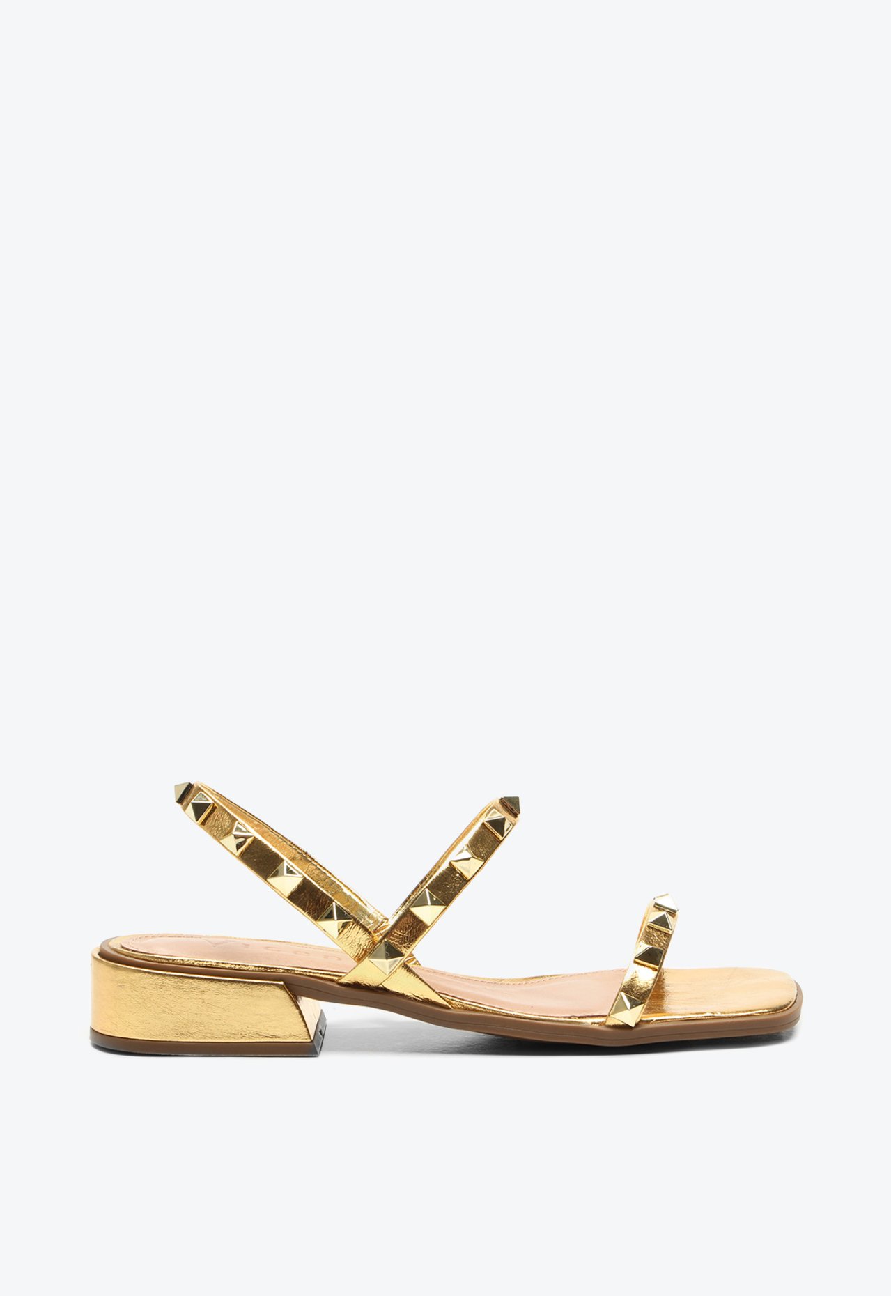 Sandália Dourada Vicenza Montserrat | ZZ MALL
