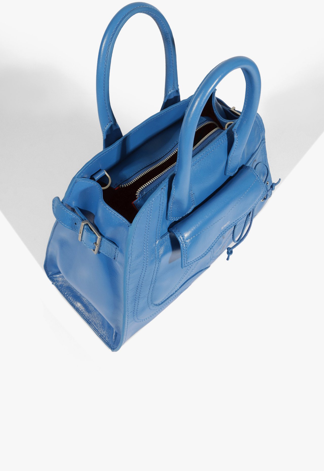 Bolsa Tote Azul Schutz Aryna Couro | ZZ MALL