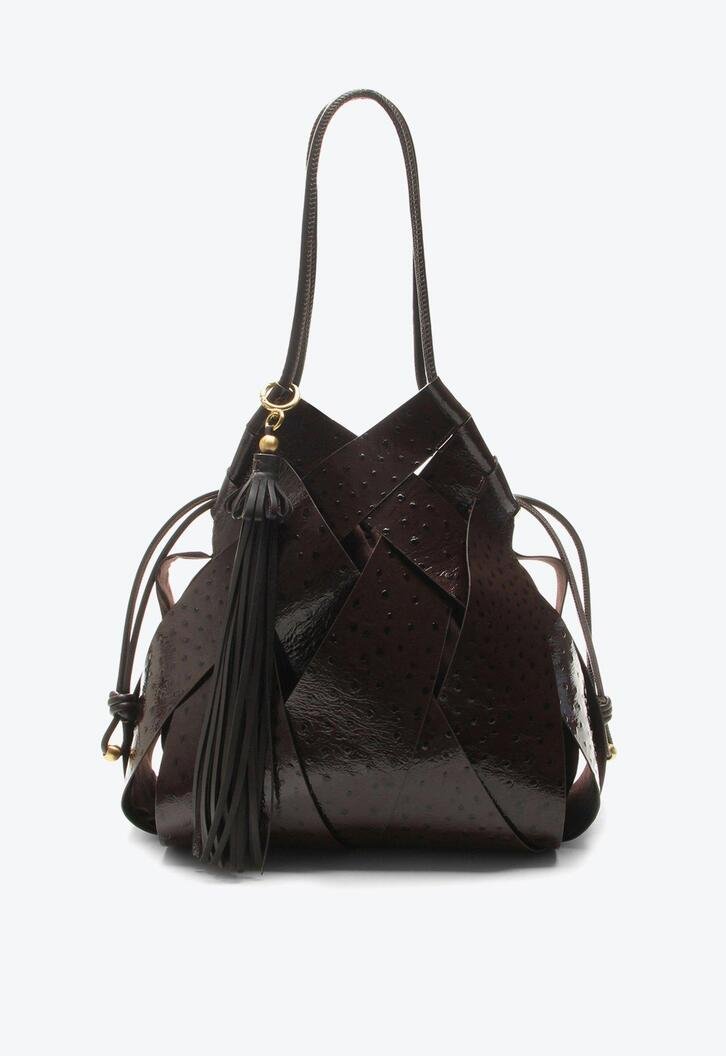 Bolsa Hobo Victoria Grande Marrom