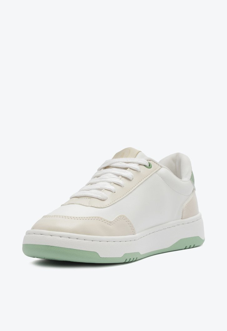 Tênis AC1119 Verde e Bege
