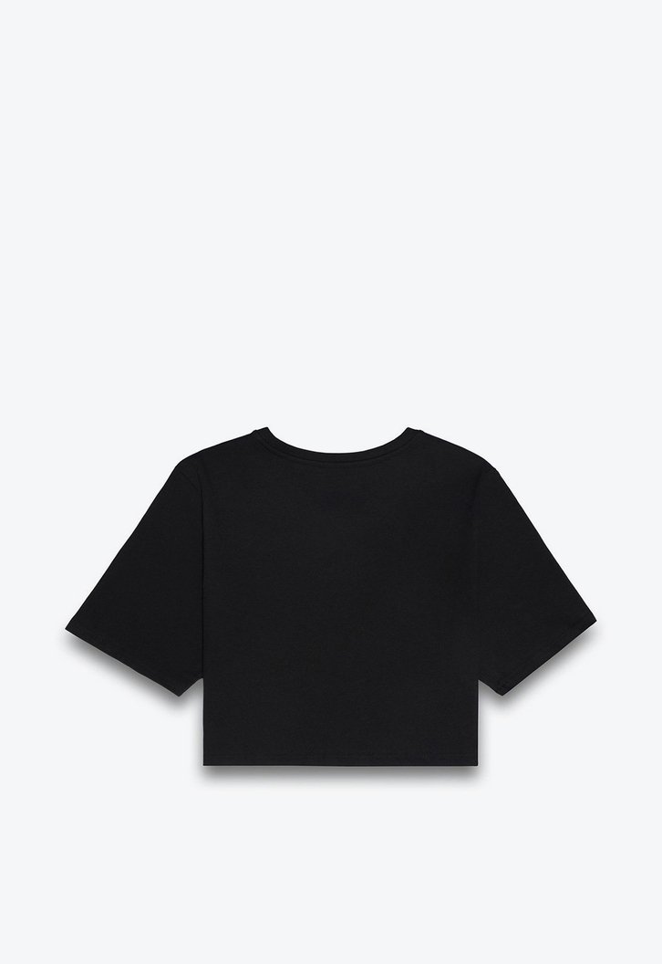 Camiseta Flying V Crew Crop Ii Black