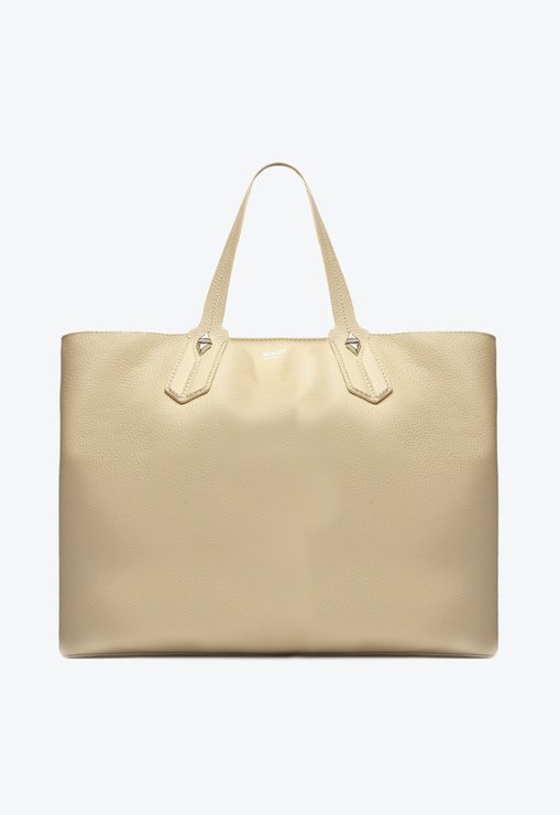 Bolsa Shopping Betsy Couro Branca