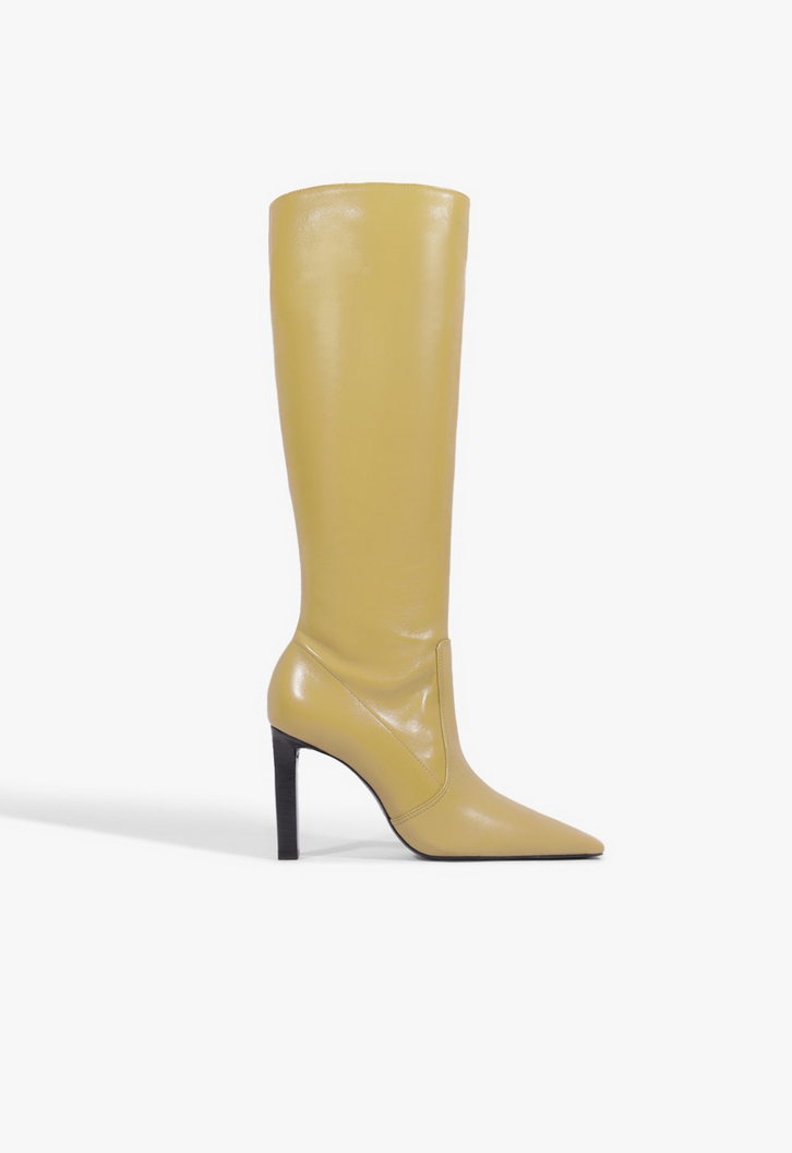 Bota Ulla Up Couro Bege