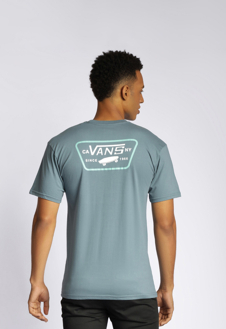 Camiseta Full Patch Back Ss Vans Teal