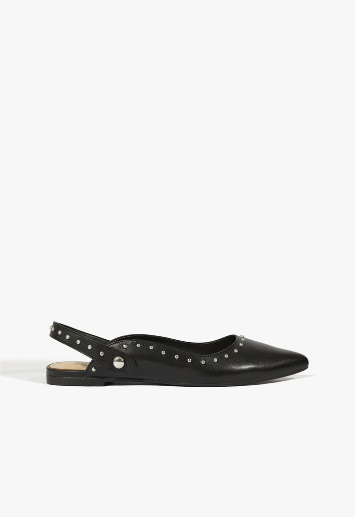 Flat Schutz New-S Girlie Studs Black