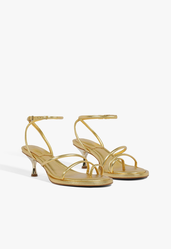 Sandália Mila Mid Dourado