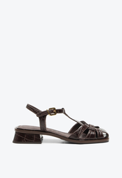 Sandália Dourada Vicenza Serafina | ZZ MALL