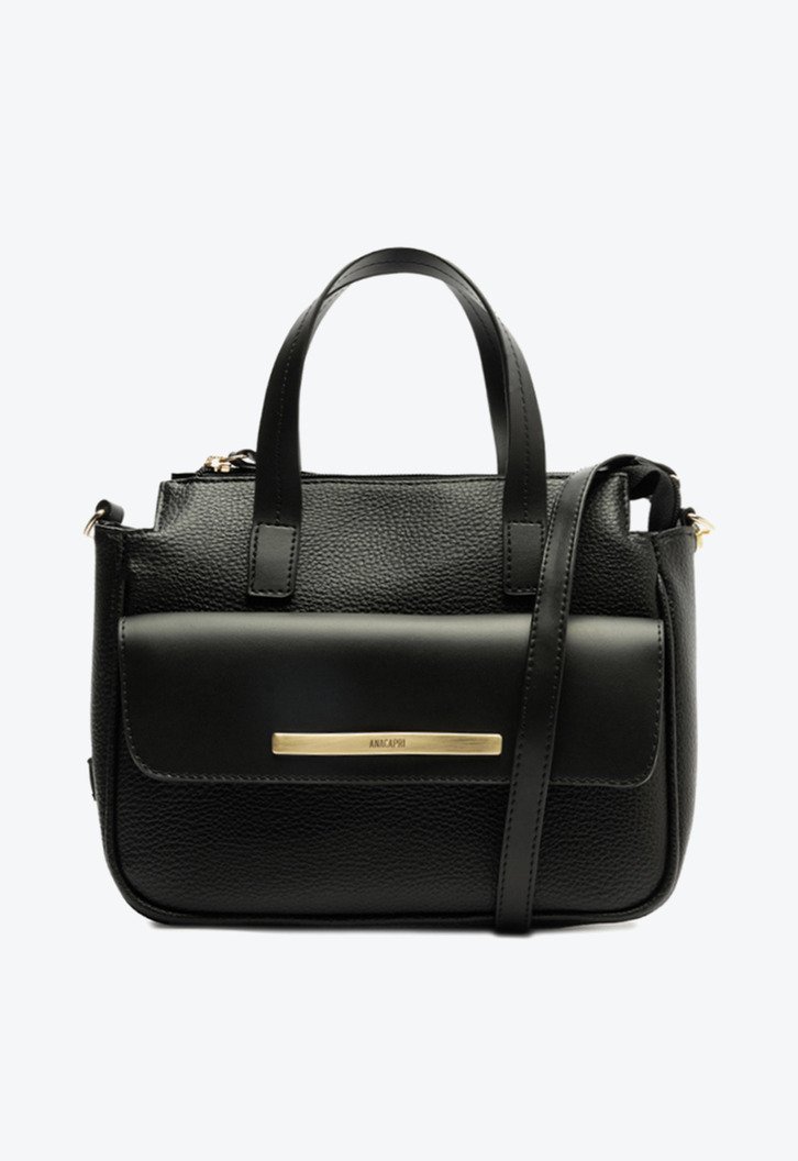 Bolsa Tote Média Valentina Preta