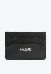 Porta-cartões Preto Anacapri Pespontos