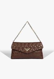 Bolsa Pouch 944 Couro Marrom