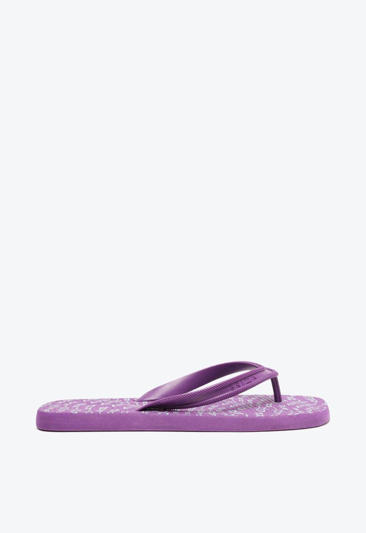 Chinelo De Dedo Roxo Brizza