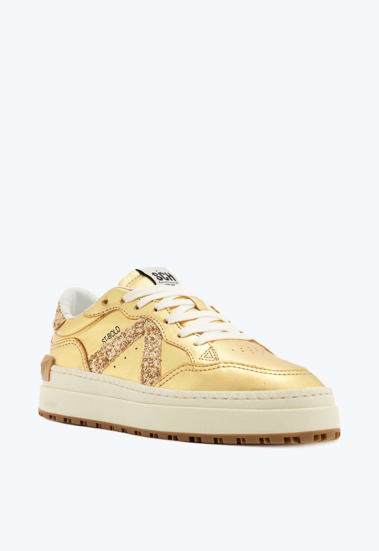 Tênis Dourado Schutz St Bold | ZZ MALL
