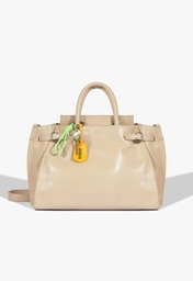 Bolsa Tote Bege Schutz Média Heaven Couro