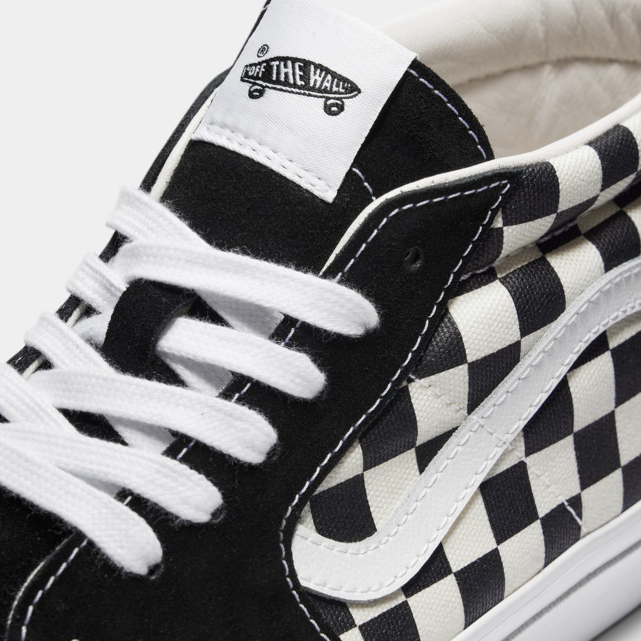 Tênis Sk8-Mid Premium Lx Checkerboard Black Off White | ZZ MALL