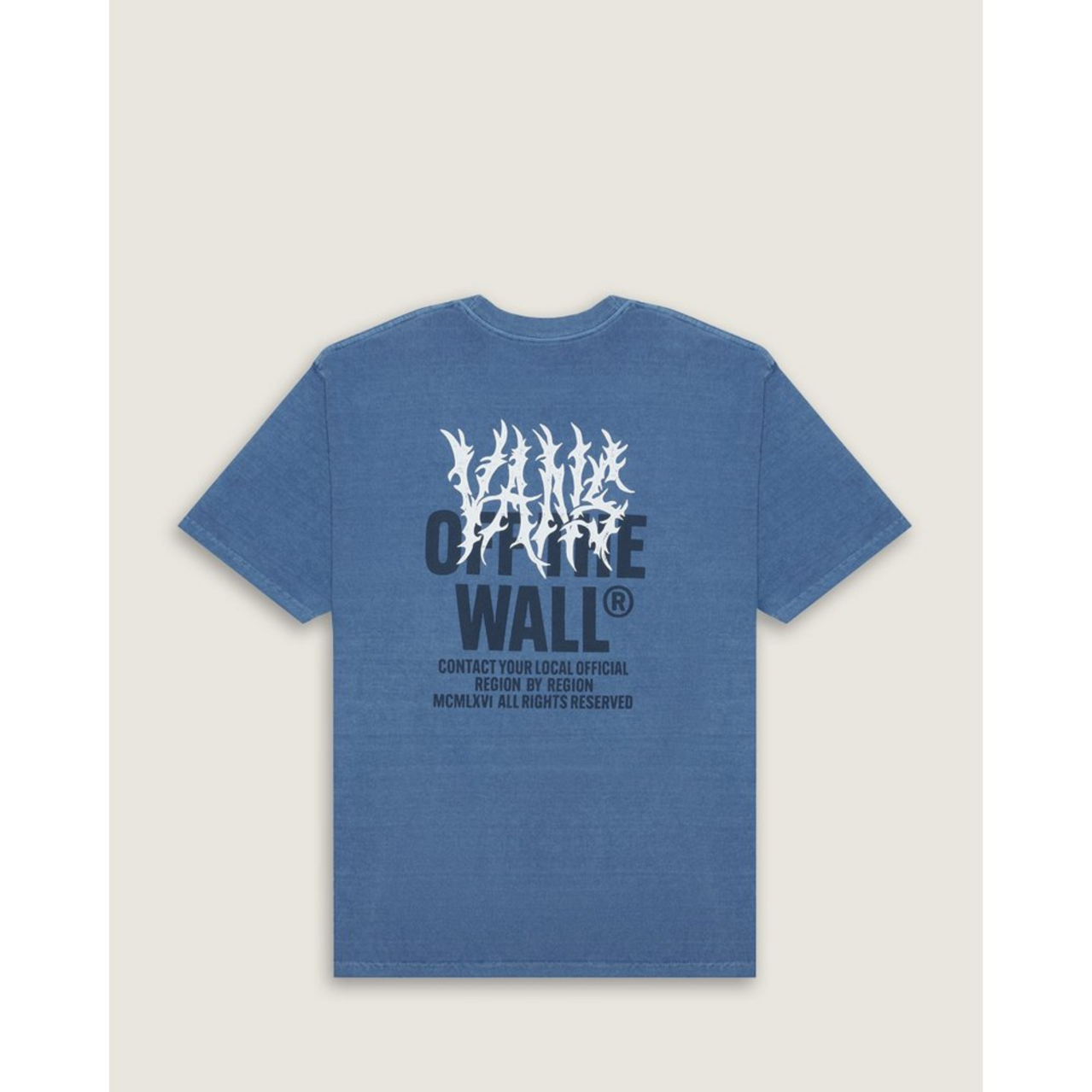 Camiseta Metal Wall Wash Ss Tranquil Blue Awall | ZZ MALL