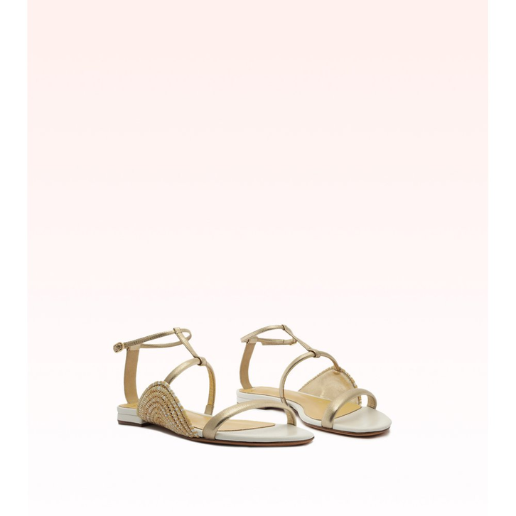 Marjorie Flat Golden/Natural