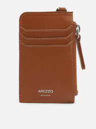 Porta-cartões Marrom Arezzo Alça