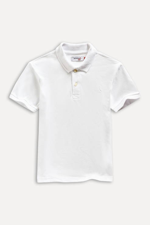 Camisa Polo Branca Reserva Mini Básica