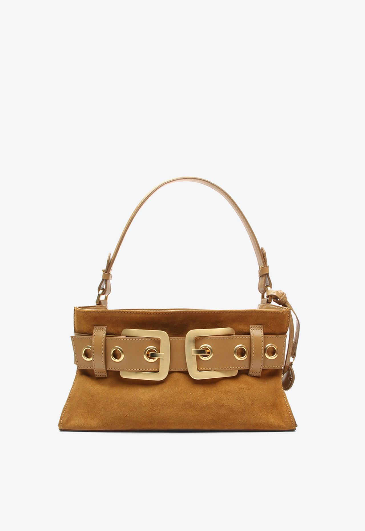 Bolsa Shoulder Lien Média Caramelo | ZZ MALL
