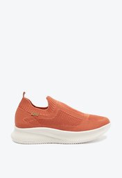 Tênis Slip On Laranja Anacapri Chunky Knit