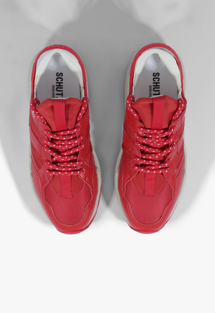 Tênis Schutz Couro Vermelho