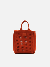 Bolsa Shopping Laranja Mônaco Pequena