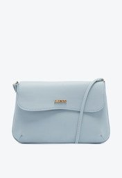 Bolsa Tiracolo Azul Anacapri Média Aba Nuvem
