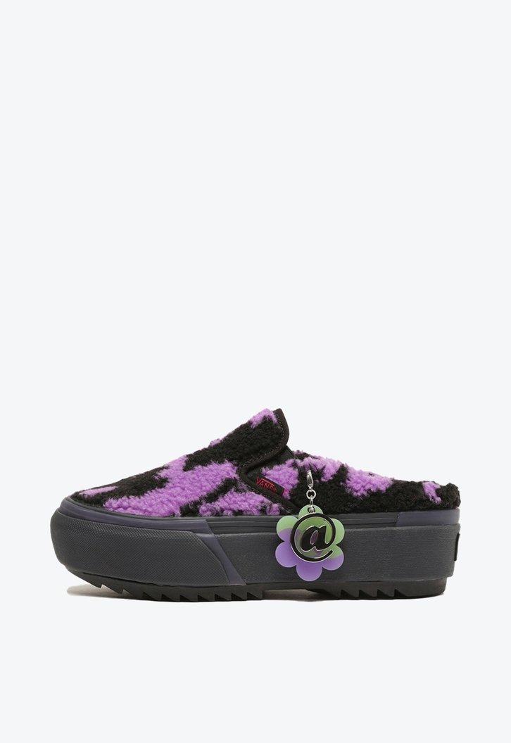 Tênis Vans Slip On Mule Multicolor Purple