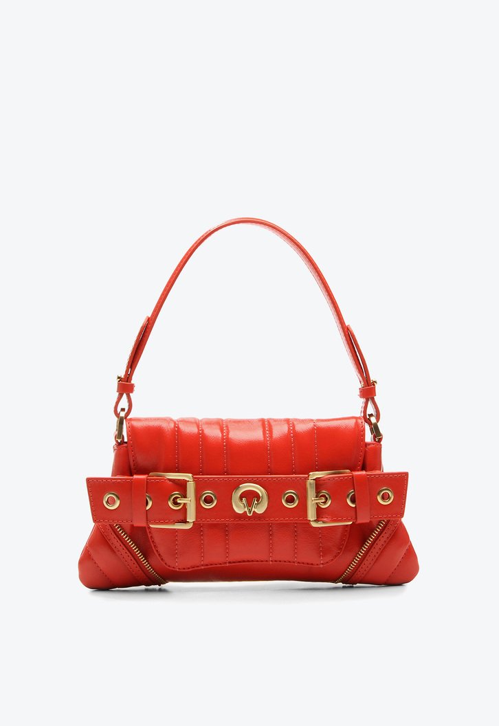 Bolsa Shoulder Lien Média Vermelho