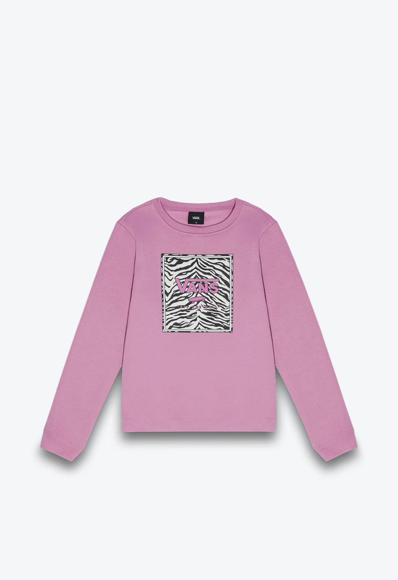 Moletom Zebra Daze Box Logo Crew Cyclamen Infantil | ZZ MALL