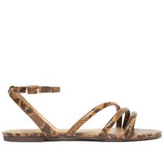 Sandália Marrom Anacapri Snake Fun