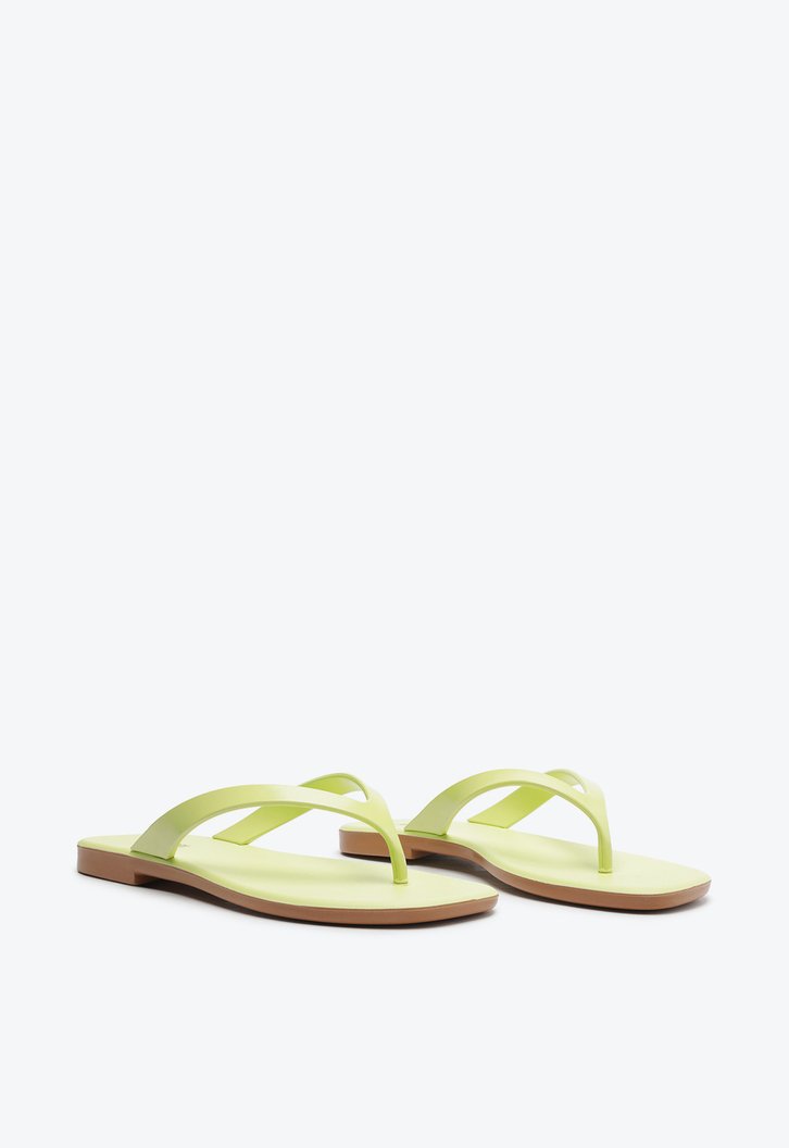 Rasteira Verde Lemon