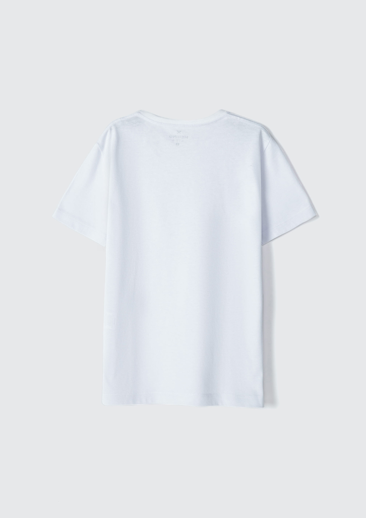 Camiseta Branca Hering Básica Manga Curta Slim