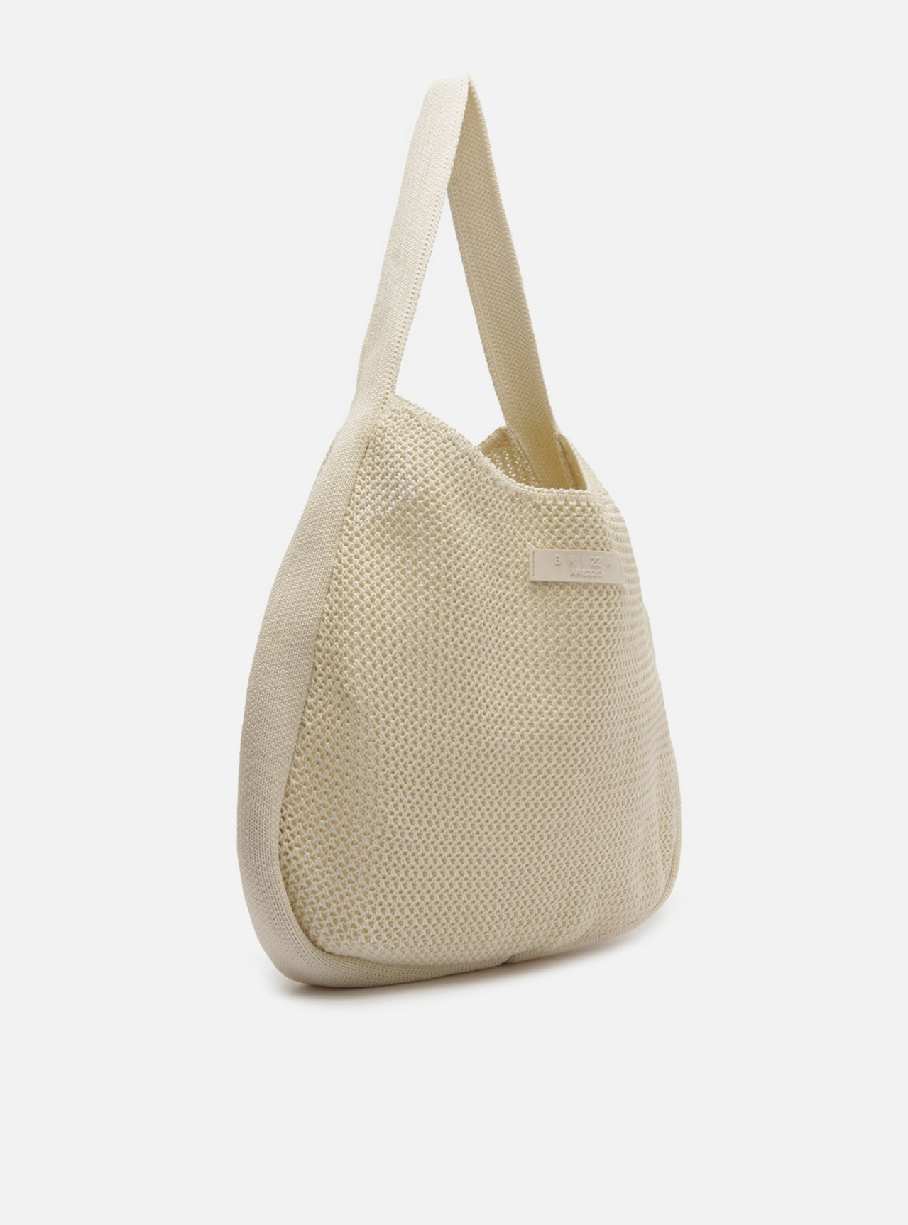 Bolsa Shopping Branca Knit Grande Brizza | ZZ MALL Bolsa Shopping Branca Knit Grande Brizza | ZZ MALL