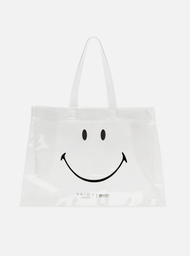 Bolsa Shopping Transparente Vinil Liz Grande Smiley