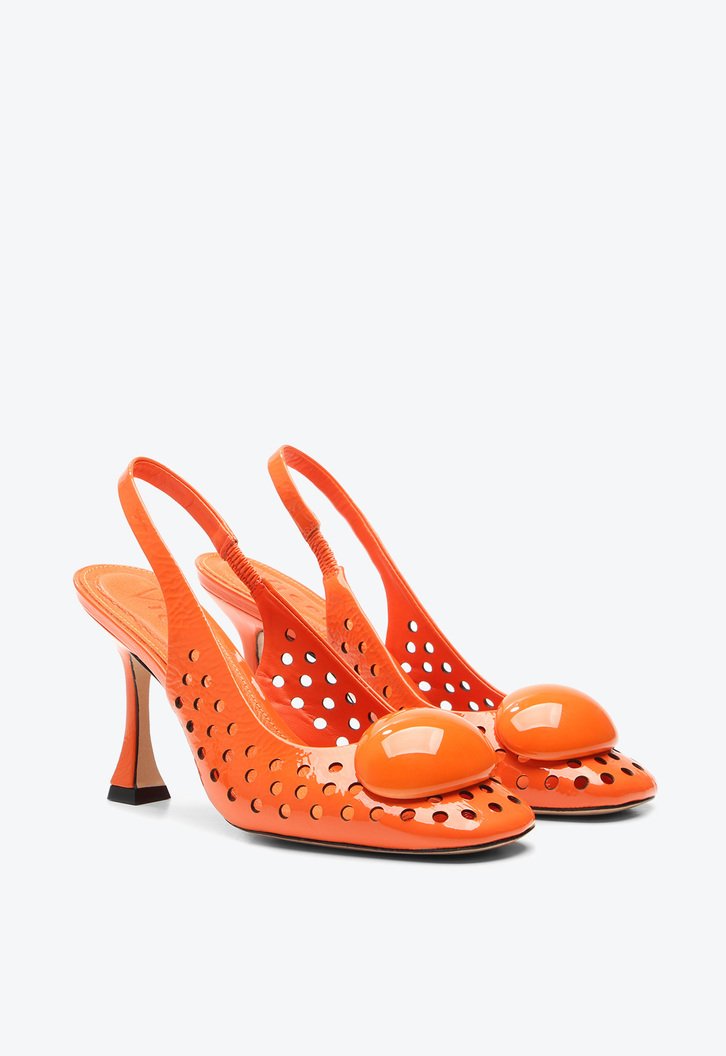 Slingback  Margot Laranja