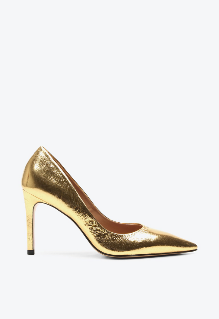 Scarpin Vitória Dourado | ZZ MALL