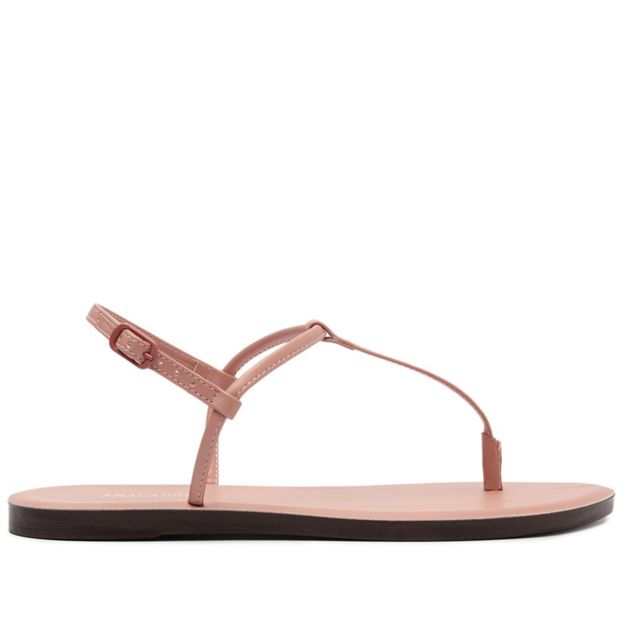 Sandália Slim Monocolor Rosa | ZZ MALL