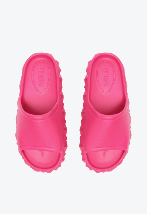 Chinelo Slide Triangle Rosa