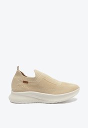 Tênis Slip On Nude Anacapri Chunky Knit