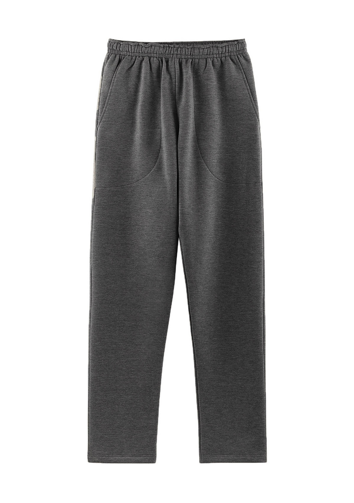 Calça Grafite Hering Kids Em Moletom Masculina Básica Slim